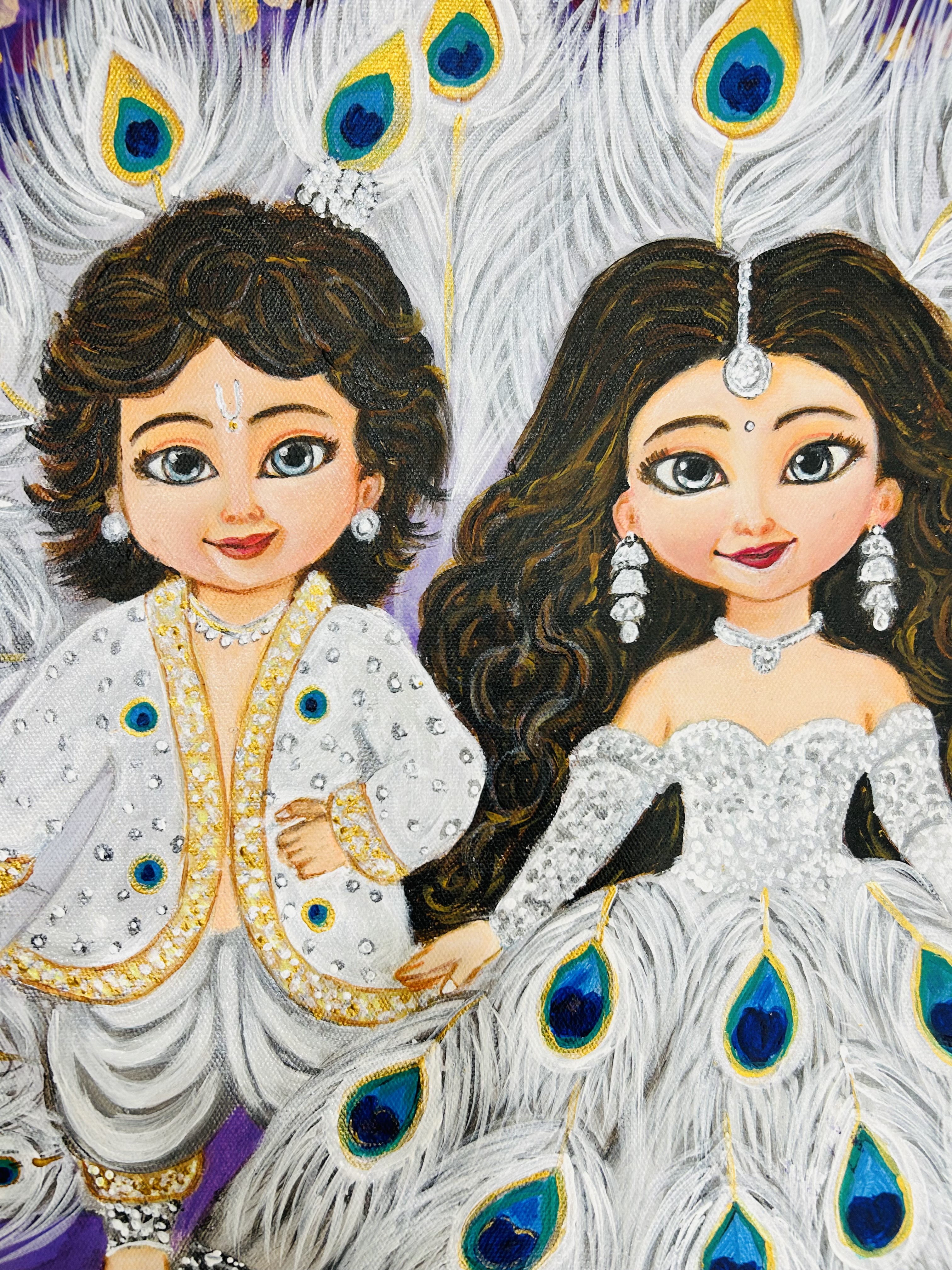 Pearls & Peacock Feathers