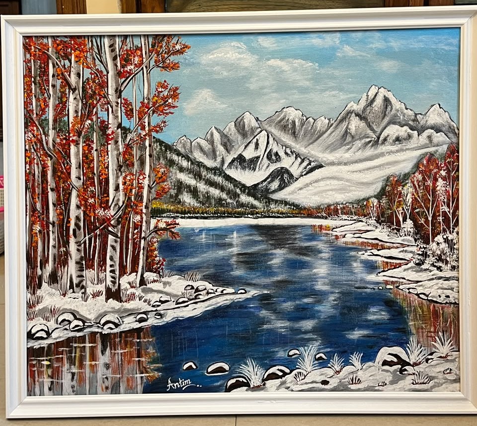Snow Capped Mountain Paradise